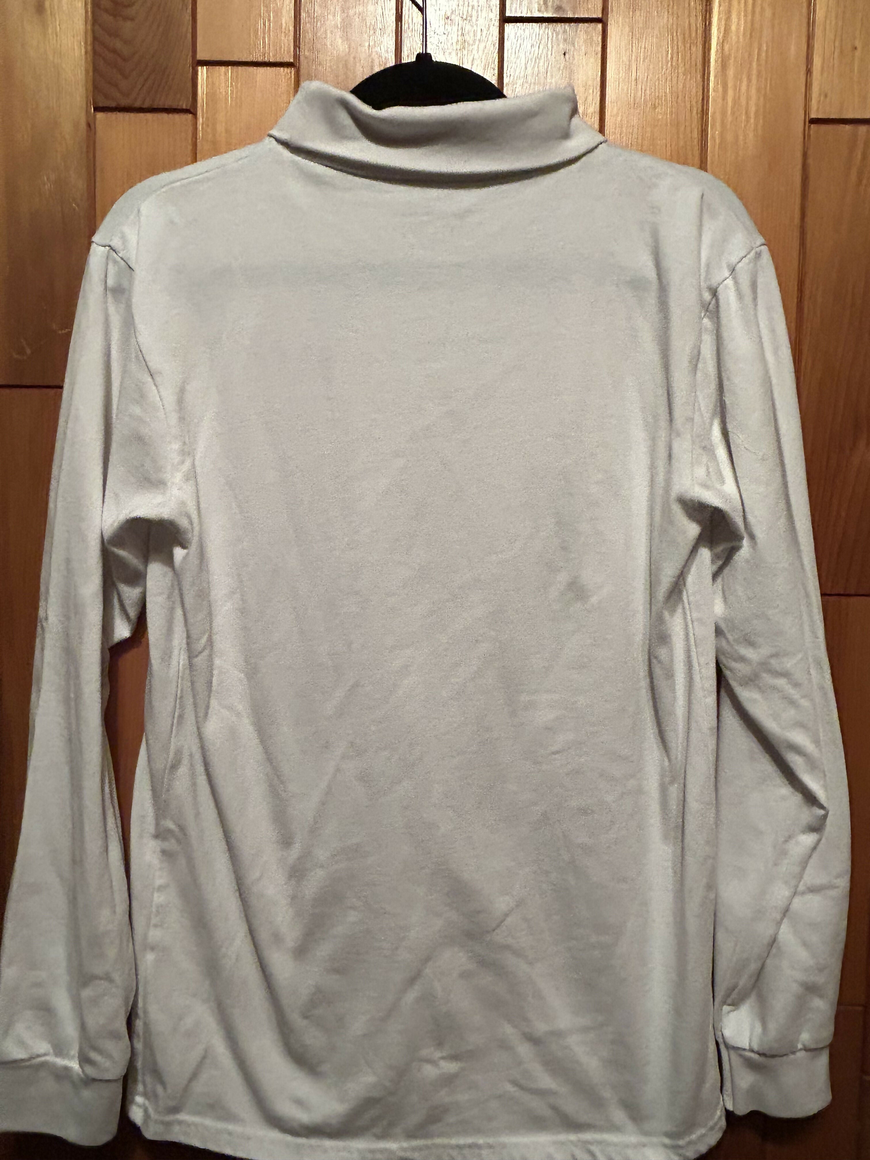 Turtleneck with embroidered logo
