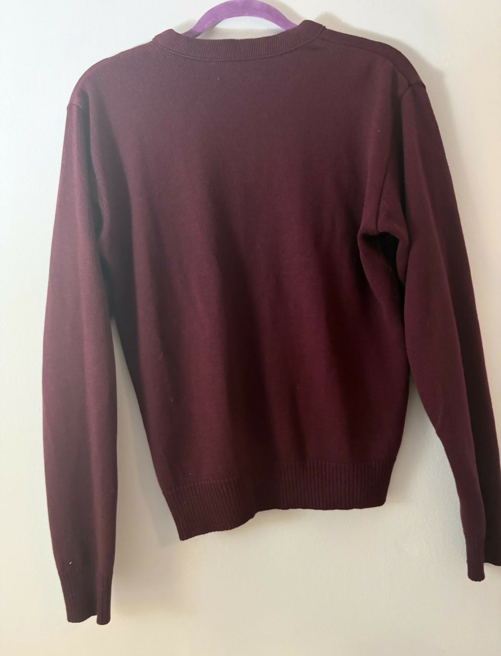 Maroon Sweater with MSDA Logo