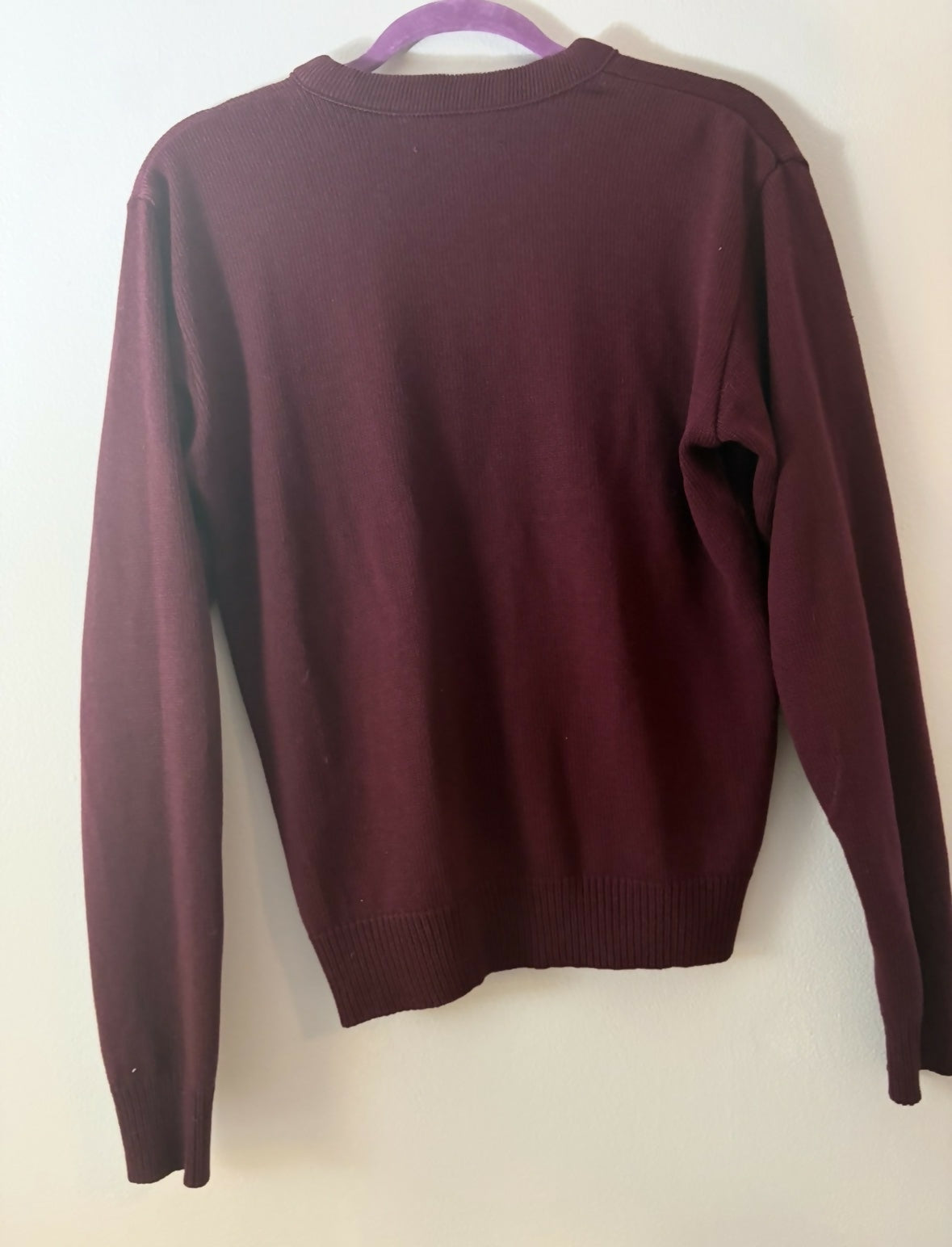 Maroon Sweater with MSDA Logo