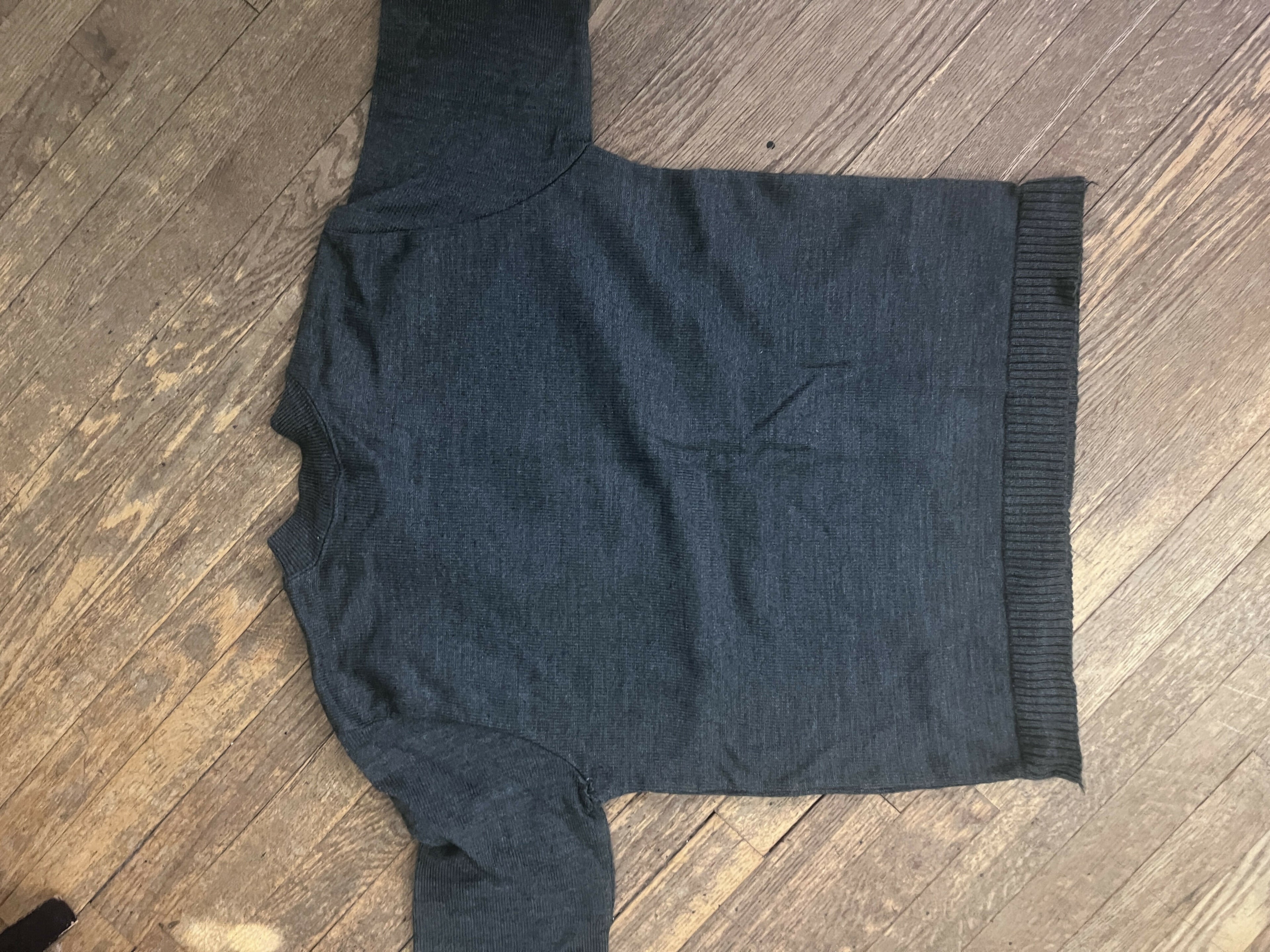 Grey Quarter Zip