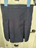 Pleated Skirt with Elastic Waist