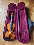 One Eighth Size Junior Violin with Hard Case and Bow