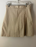 2 Pleat Khaki Skort